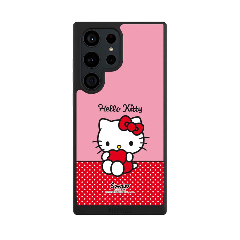 Galaxy S23 Ultra NIVOpure Hello Kitty sitzend mit Herz
