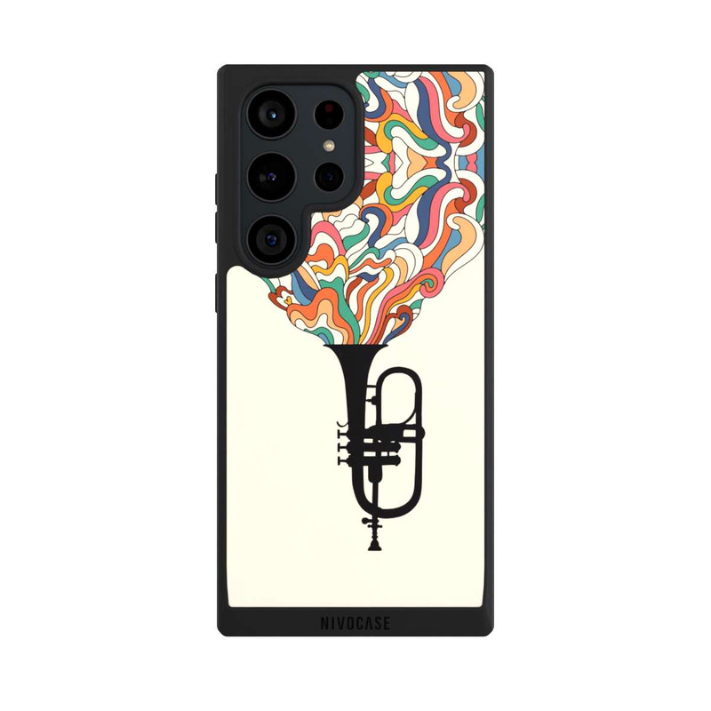 Galaxy S23 Ultra NIVOpure Flügelhorn Jazz bunt