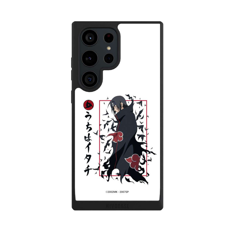 Galaxy S23 Ultra NIVOpure Itachi Krähen Weiß