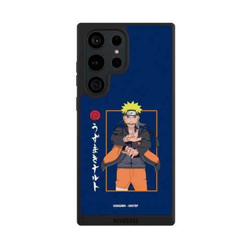 Samsung Galaxy S23 Ultra NIVOpure Naruto Kampfposition Blau