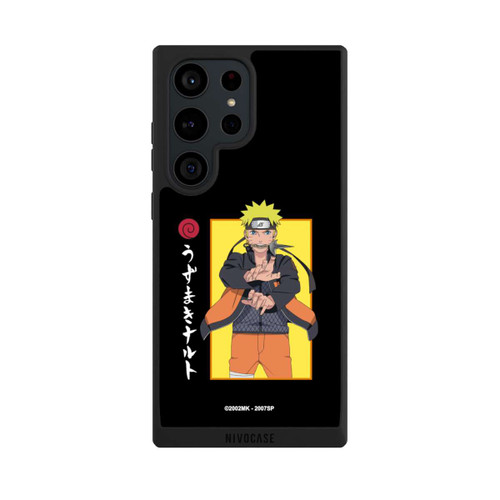 Samsung Galaxy S23 Ultra NIVOpure Naruto Kampfposition Schwarz