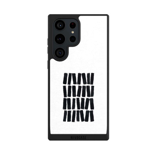Samsung Galaxy S23 Ultra NIVOpure Black Brush Strokes