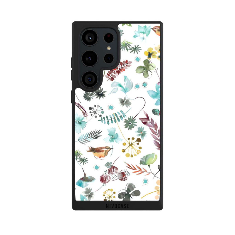 Galaxy S23 Ultra NIVOpure Botanischer Schmetterling Natur Blau