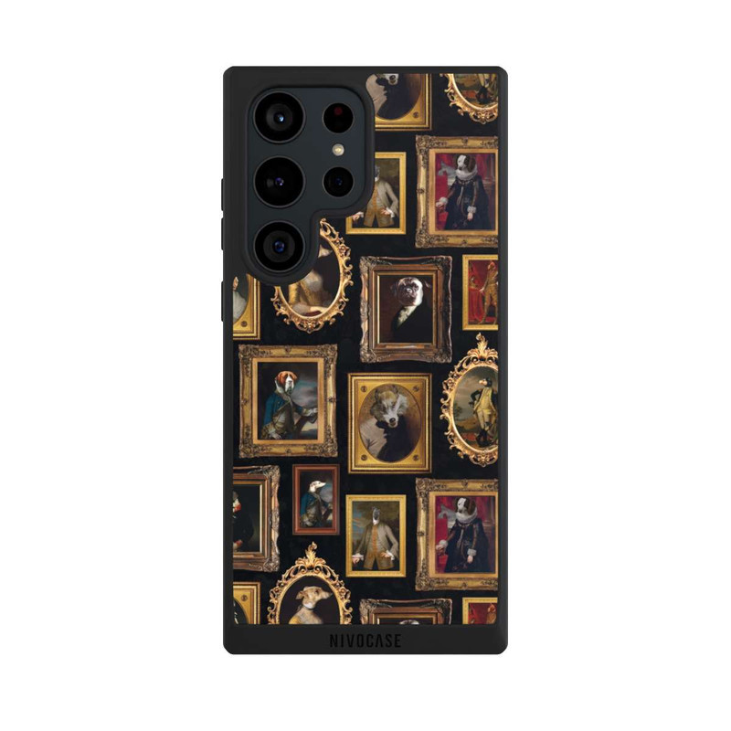 Galaxy S23 Ultra NIVOpure Dog Ancient Frame Pattern with AI