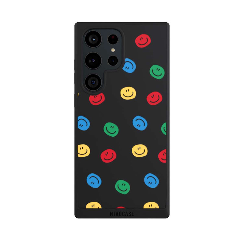 Galaxy S23 Ultra NIVOpure Smile Motif coloré