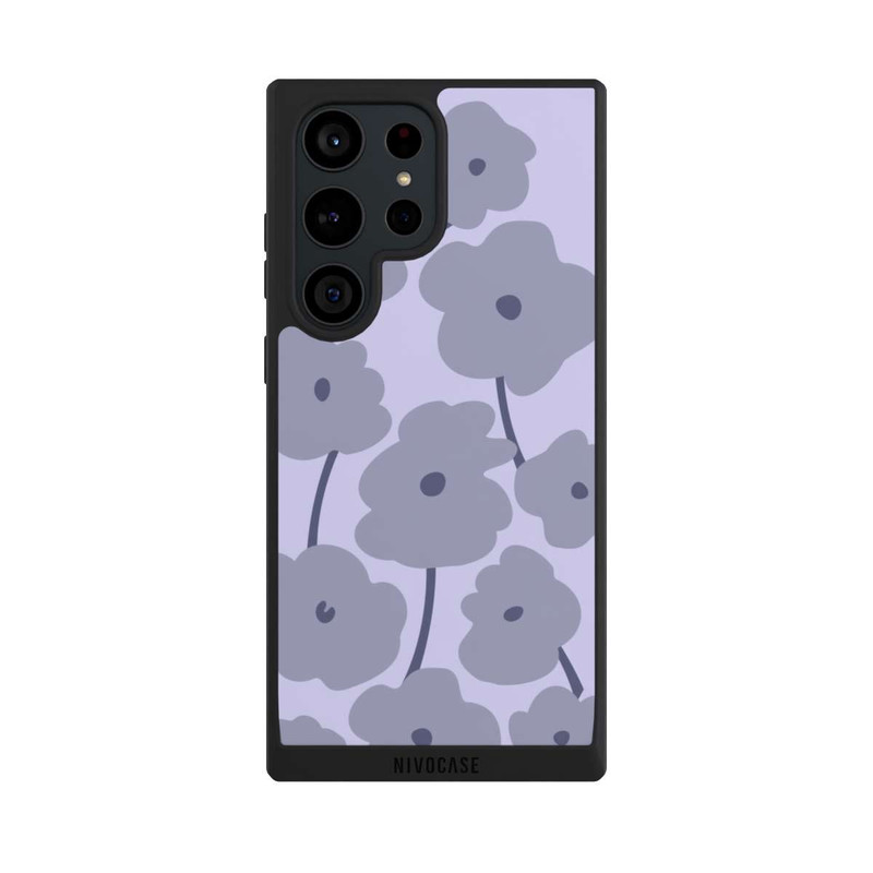 Galaxy S23 Ultra NIVOpure Minimalistic Flowers Lilac
