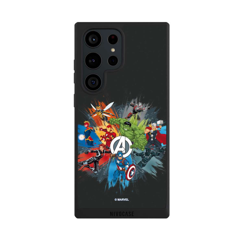 Galaxy S23 Ultra NIVOpure Marvel's Avengers Black