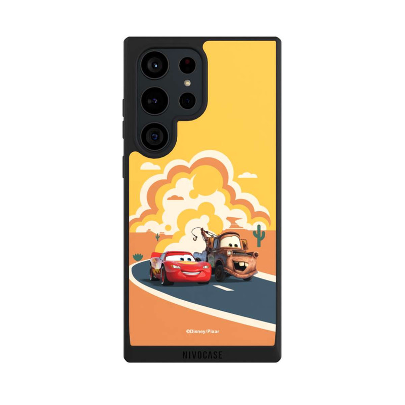 Galaxy S23 Ultra NIVOpure Disney Cars Lightning McQueen Und Hook on the Road