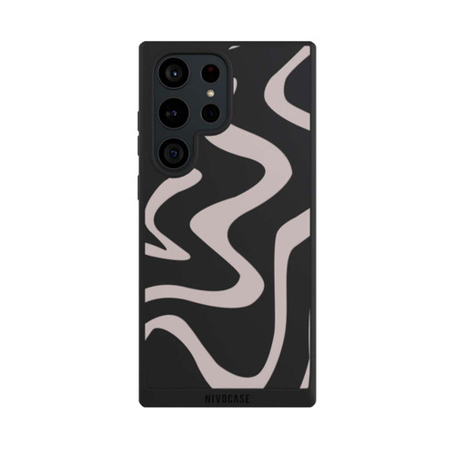 Samsung Galaxy S23 Ultra NIVOpure Linien Wellig Transparent