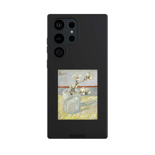 Samsung Galaxy S23 Ultra NIVOpure Blossoming Almond Branch in a Glass by Vincent van Gogh