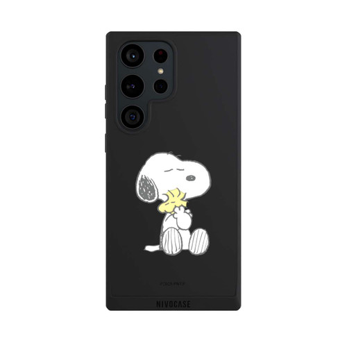 Samsung Galaxy S23 Ultra NIVOpure Transparent Snoopy And Woodstock Cuddling 