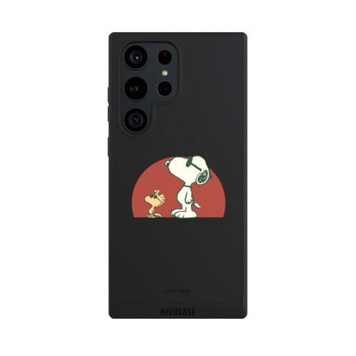Samsung Galaxy S23 Ultra NIVOpure Snoopy Woodstock Far Out transparent