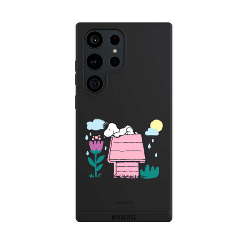 Samsung Galaxy S23 Ultra NIVOpure Snoopy Hundehütte Spring transparent