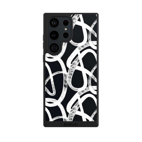 Samsung Galaxy S23 Ultra NIVOpure Doodles Black and White