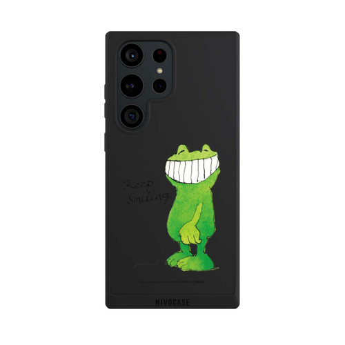 Samsung Galaxy S23 Ultra NIVOpure Frosch Keep Smiling Transparent