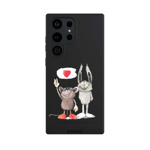 Samsung Galaxy S23 Ultra NIVOpure Maus und Hase Transparent