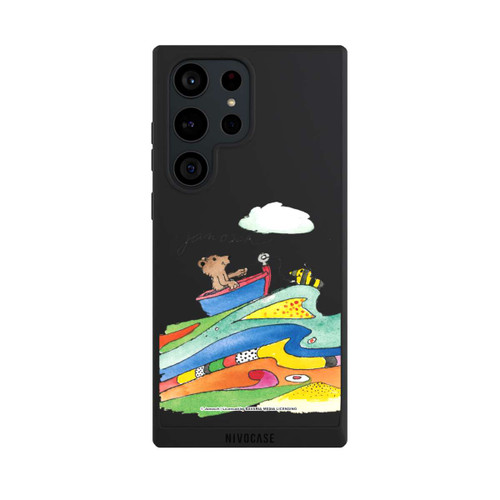 Samsung Galaxy S23 Ultra NIVOpure Bär und Tigerente Boot Transparent