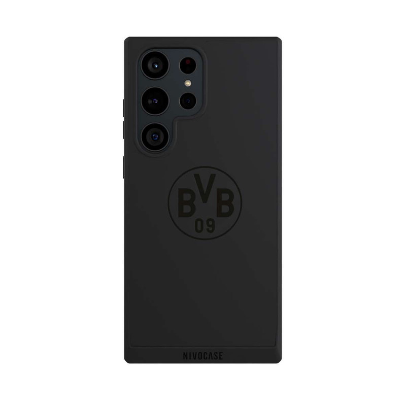 Galaxy S23 Ultra NIVOpure BVB Logo Schwarz Transparent