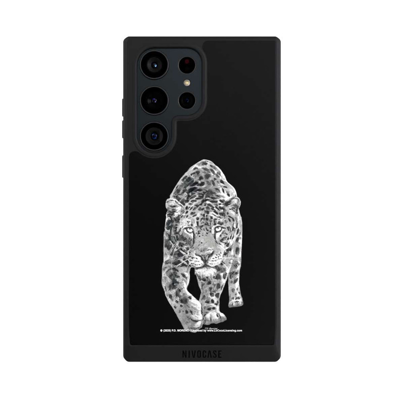 Galaxy S23 Ultra NIVOpure Leopard Schwarz