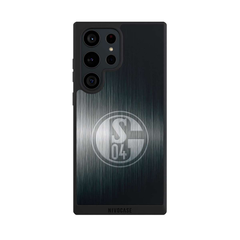 Galaxy S23 Ultra NIVOpure Schalke 04 Metall Look
