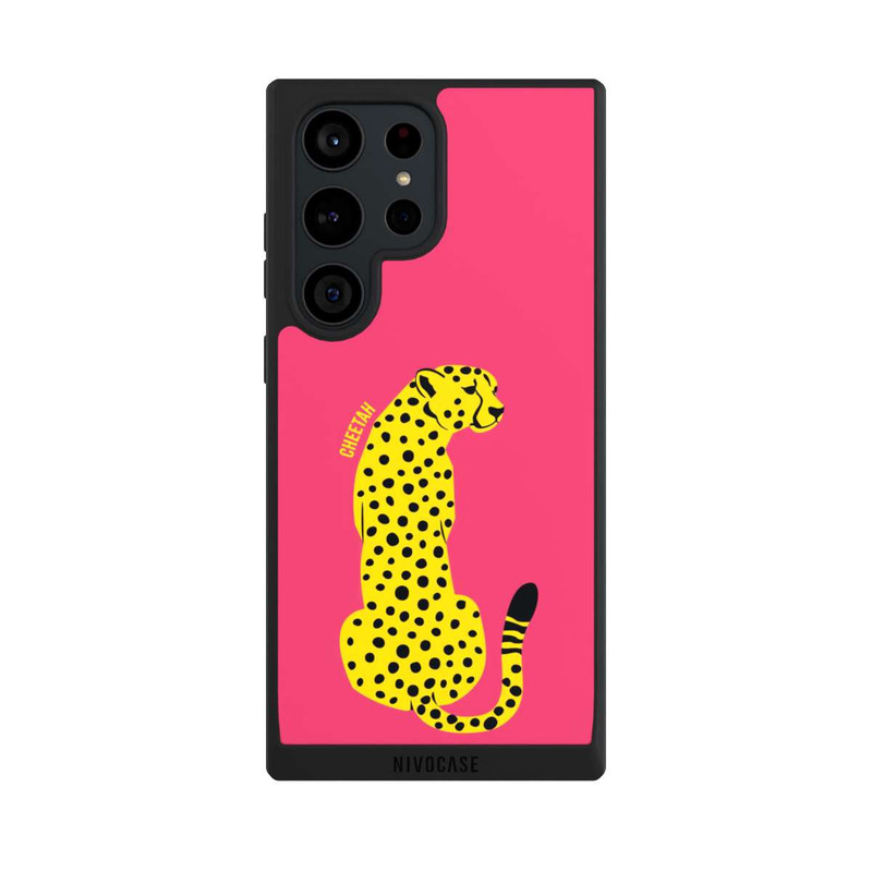Galaxy S23 Ultra NIVOpure Colourful Yellow Cat