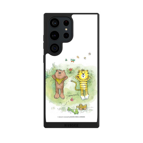 Samsung Galaxy S23 Ultra NIVOpure Bär und Tiger Blumenwiese