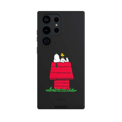 Samsung Galaxy S23 Ultra NIVOpure Transparent Snoopy and Woodstock Classic