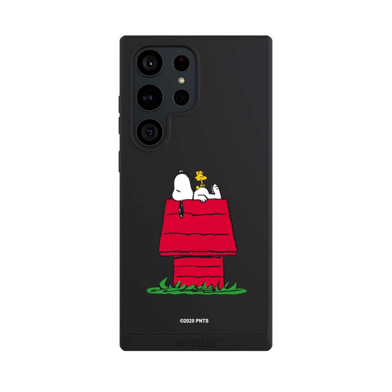 Galaxy S23 Ultra NIVOpure Snoopy and Woodstock Classic transparent