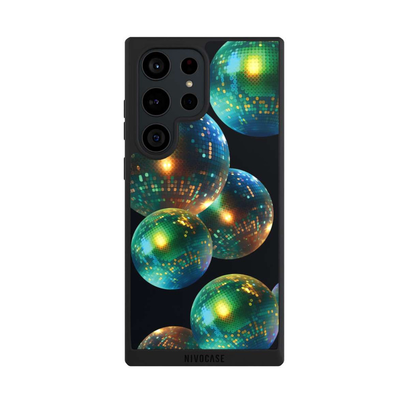 Galaxy S23 Ultra NIVOpure Disco Ball Party Black with AI
