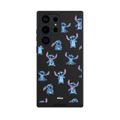 Samsung Galaxy S23 Ultra NIVOpure Stitch Faces Pattern Transparent