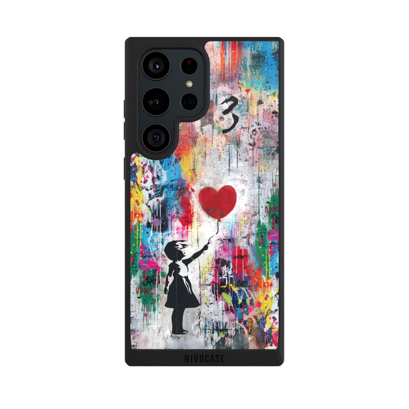 Galaxy S23 Ultra NIVOpure Balloon Girl Colorful