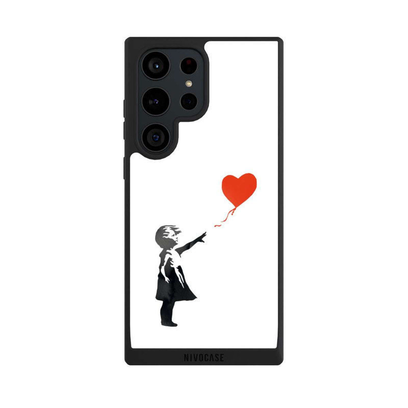 Galaxy S23 Ultra NIVOpure Girl With Red Balloon