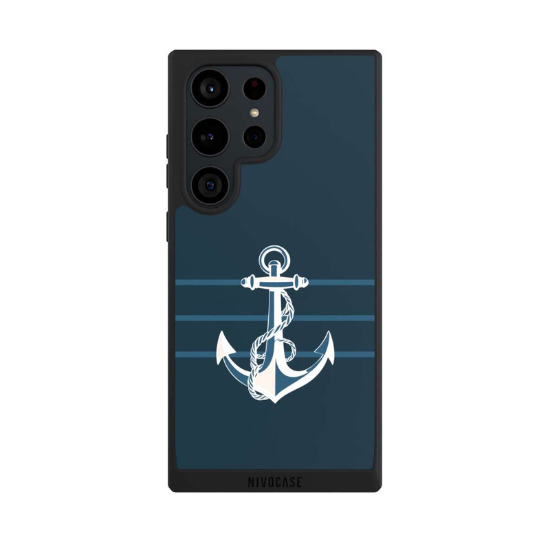 Galaxy S23 Ultra NIVOpure Anchor Line Blue with AI