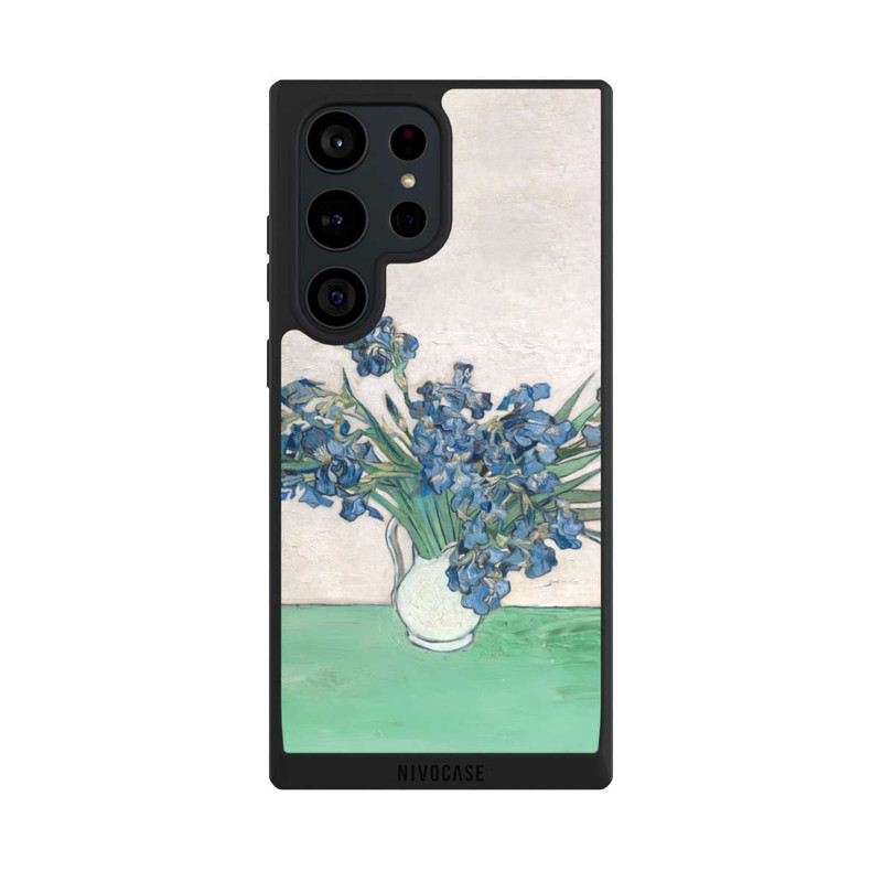 Galaxy S23 Ultra NIVOpure Irises, by Vincent Van Gogh