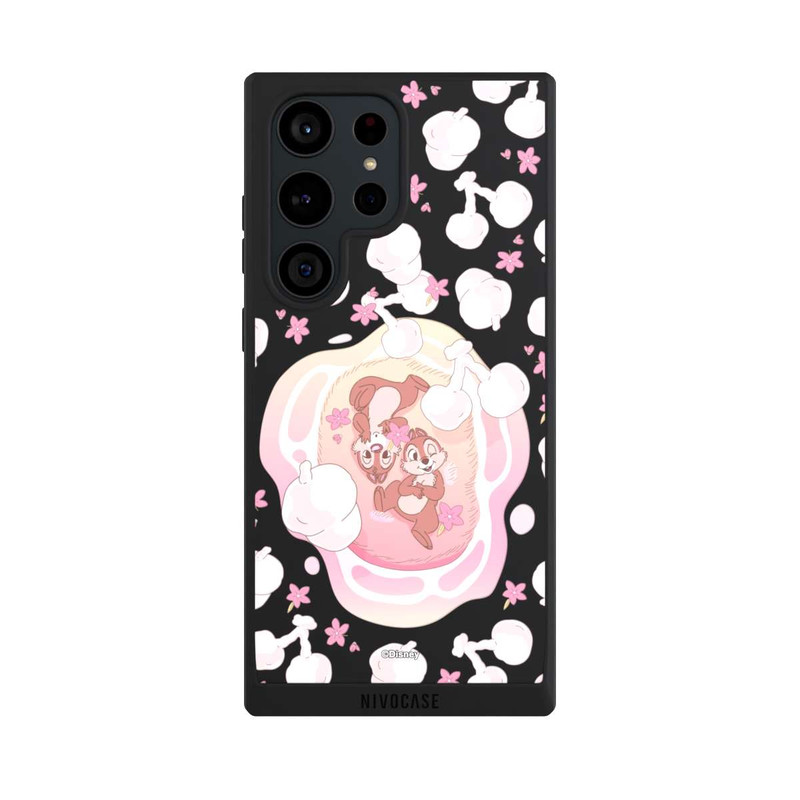 Galaxy S23 Ultra NIVOpure Chip and Dale Pink Transparent