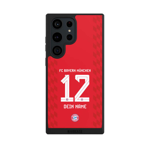 Samsung Galaxy S23 Ultra NIVOpure FC Bayern München Trikot Personalisierbar 25-26