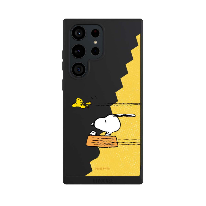 Galaxy S23 Ultra NIVOpure Peanuts-Snoopy und Woodstock Transparent