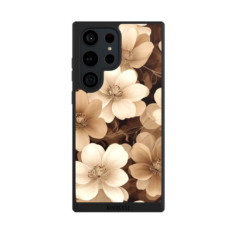 Galaxy S23 Ultra NIVOpure Naturfarbene Negativblumen mit KI