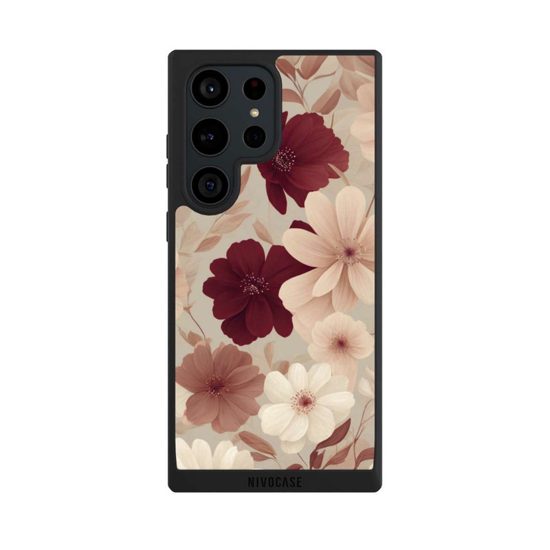 Galaxy S23 Ultra NIVOpure Romantic Flowers Beige with AI