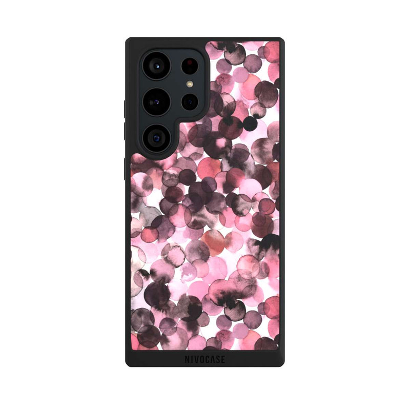 Galaxy S23 Ultra NIVOpure Purple Dots Watercolor