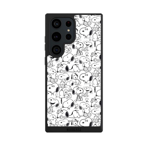 Samsung Galaxy S23 Ultra NIVOpure Classic Snoopy Pattern White