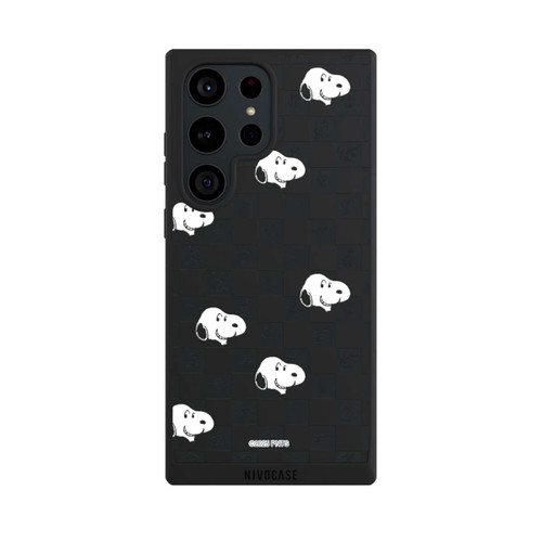 Samsung Galaxy S23 Ultra NIVOpure Snoopy Checked Pattern