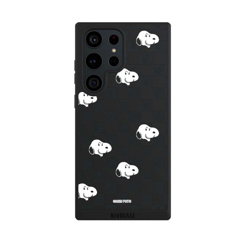 Galaxy S23 Ultra NIVOpure Snoopy Checked Pattern