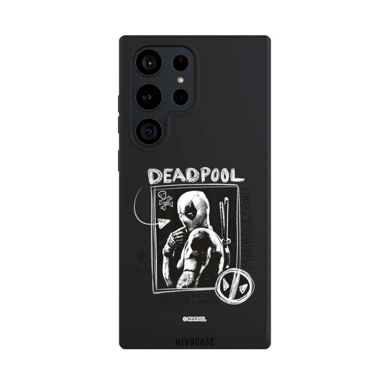 Galaxy S23 Ultra NIVOpure Deadpool Transparent