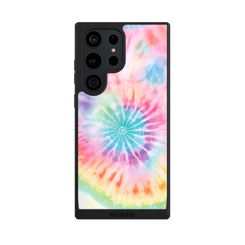 Galaxy S23 Ultra NIVOpure Rainbow Color Tie Dye 