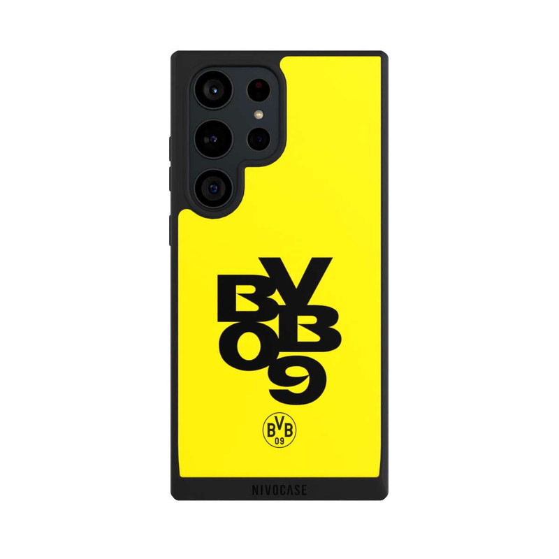 Galaxy S23 Ultra NIVOpure BVB09 Schwarz Gelb