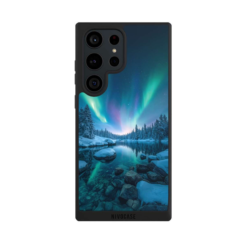 Galaxy S23 Ultra NIVOpure Aurora Borealis Glow with AI