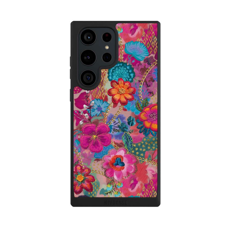 Galaxy S23 Ultra NIVOpure Patchwork Blumen Mit KI