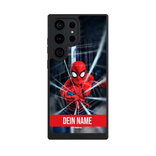 Samsung Galaxy S23 Ultra NIVOpure Spiderman Webs in Action Personalisierbar