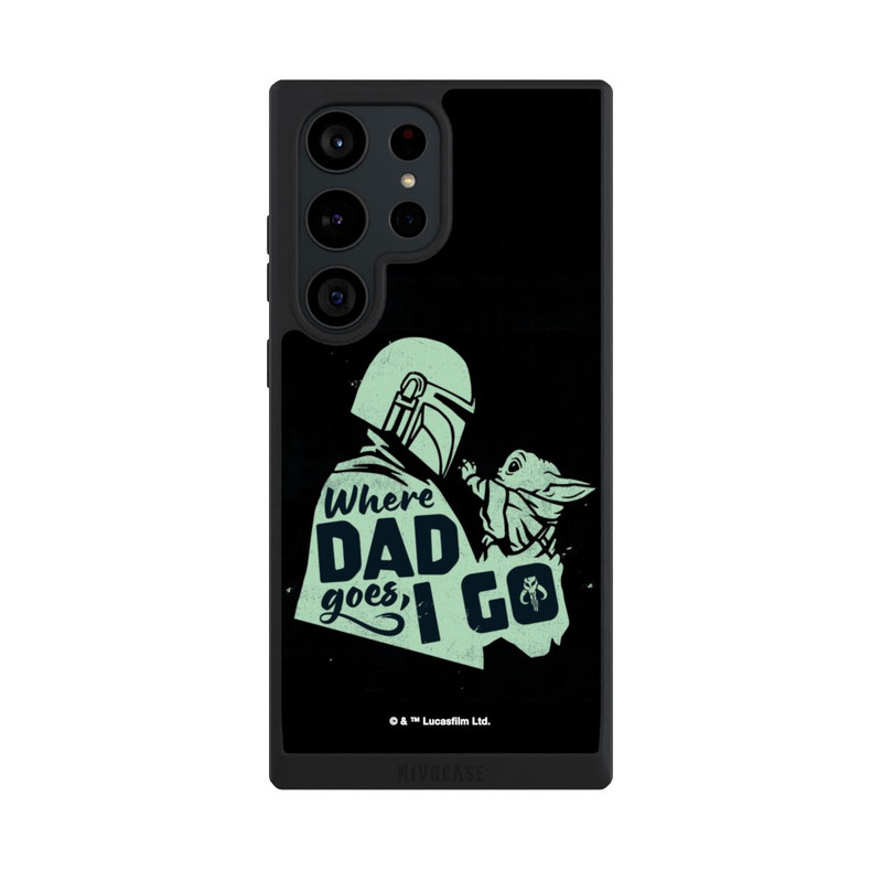 Galaxy S23 Ultra NIVOpure Grogu - Where dad goes,I go